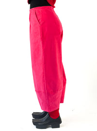 Supernova Pink Velvet Pant
