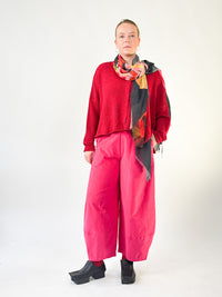 Supernova Pink Velvet Pant