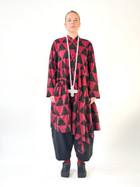 Ell Shirt Black & Wine