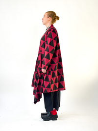 Ell Shirt Black & Wine