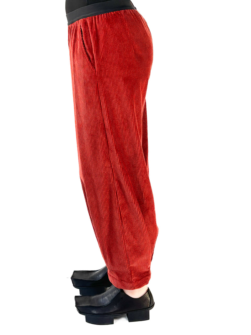 Cappa Rust Cord Pant
