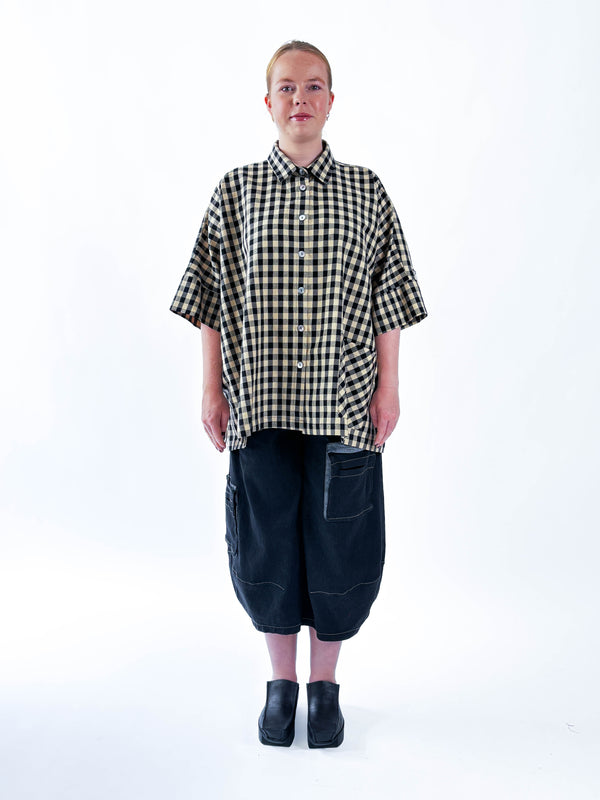 Marlon Natural Check Shirt