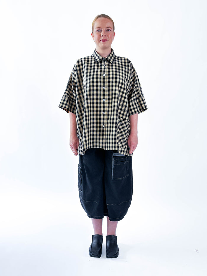 Marlon Natural Check Shirt