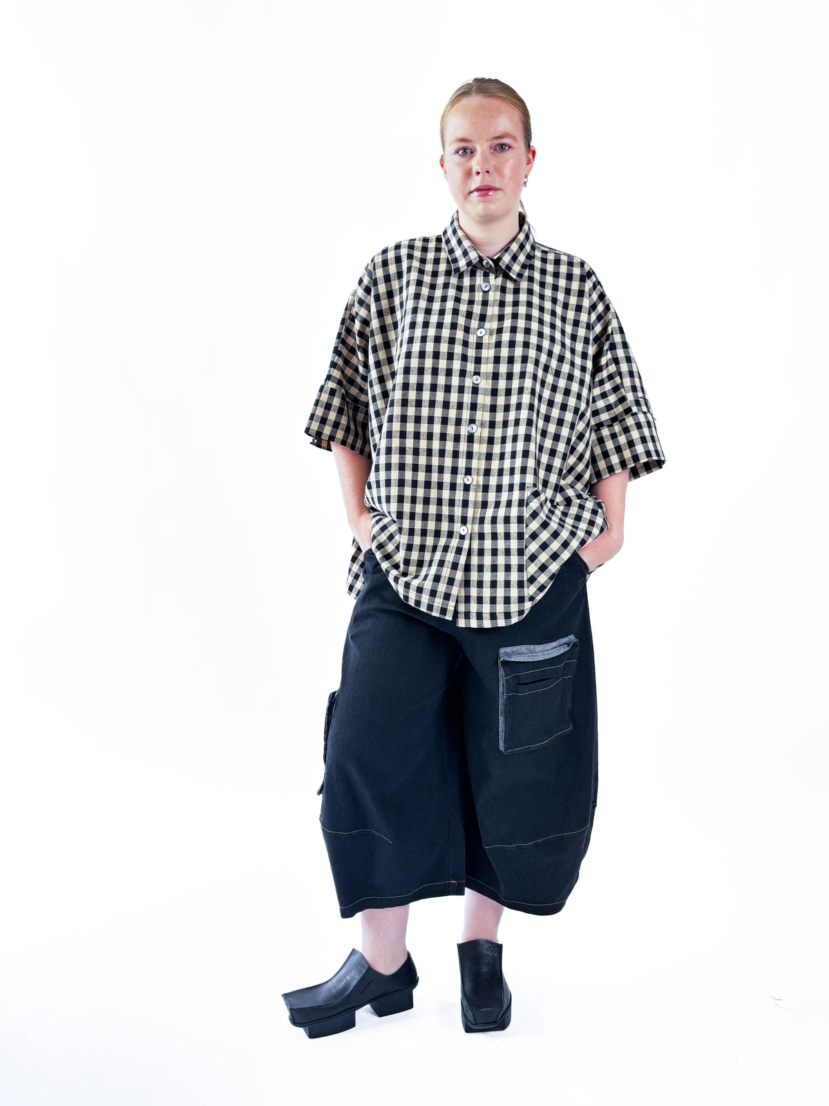 Marlon Natural Check Shirt