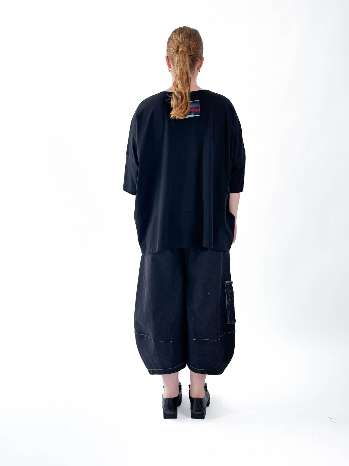 Maja Pony Up Patch on Black Top