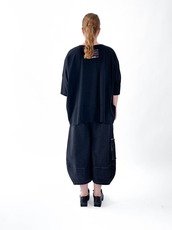 Maja Pony Up Patch on Black Top