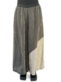 Palazzo Bella Black & Ivory Pant