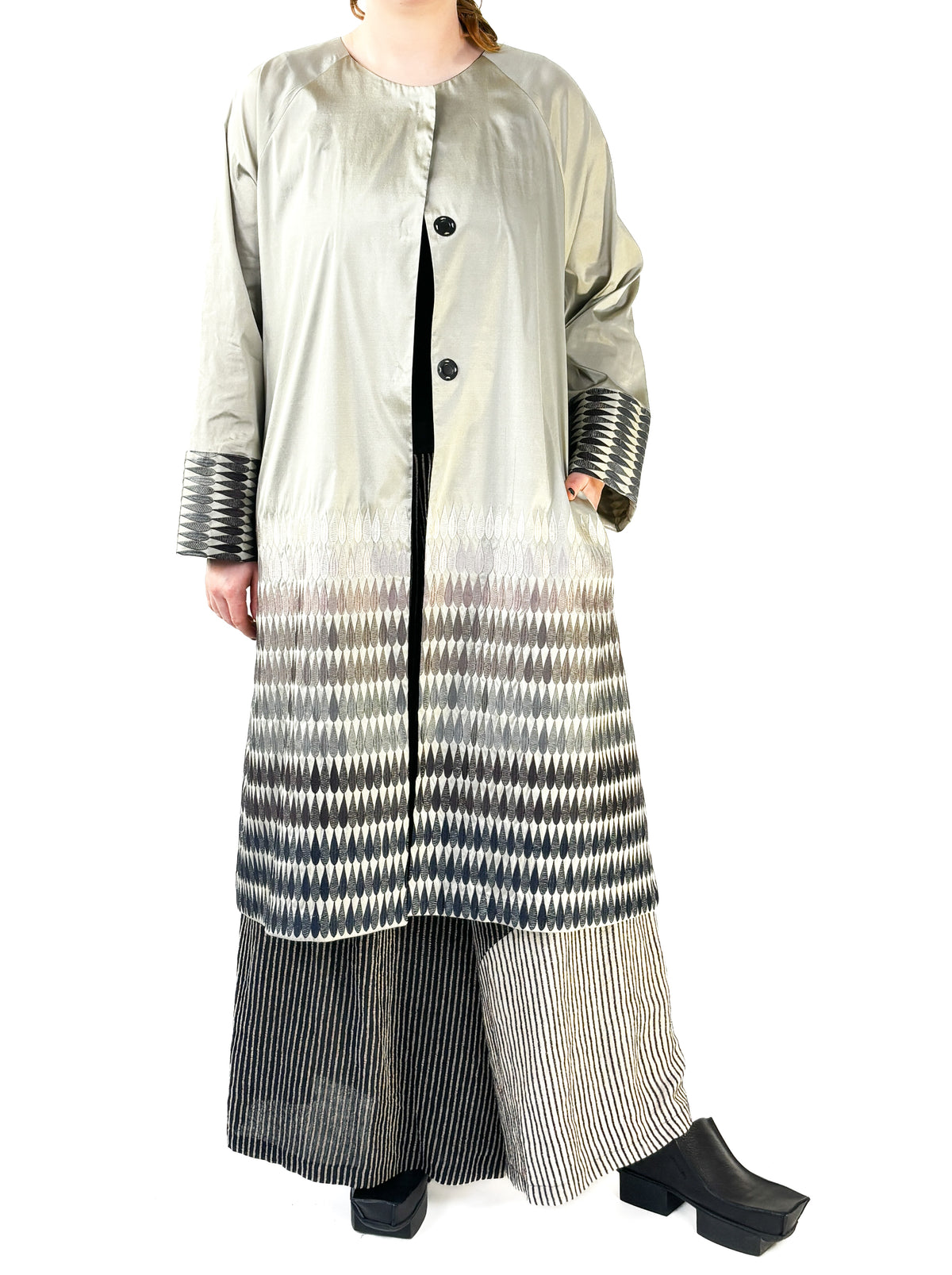 Maeve Silver Coat
