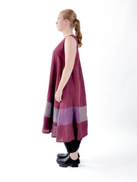 Onyx Plum Red Multi Dress