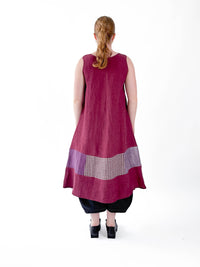 Onyx Plum Red Multi Dress