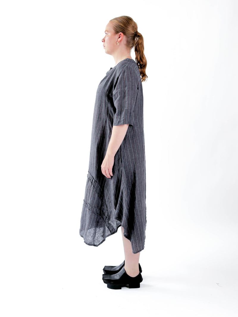 Lucille Blue Stripe Dress
