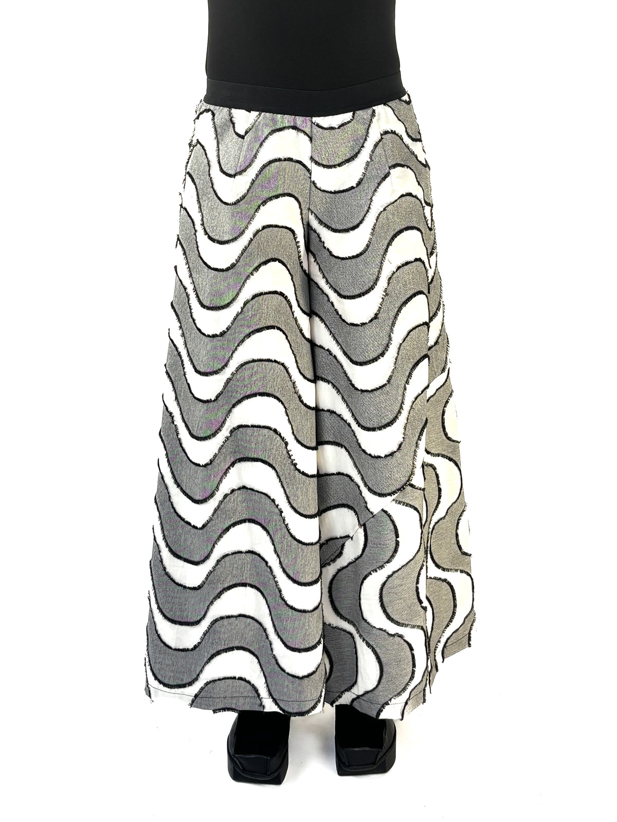 Palazzo Grey Arc Pant