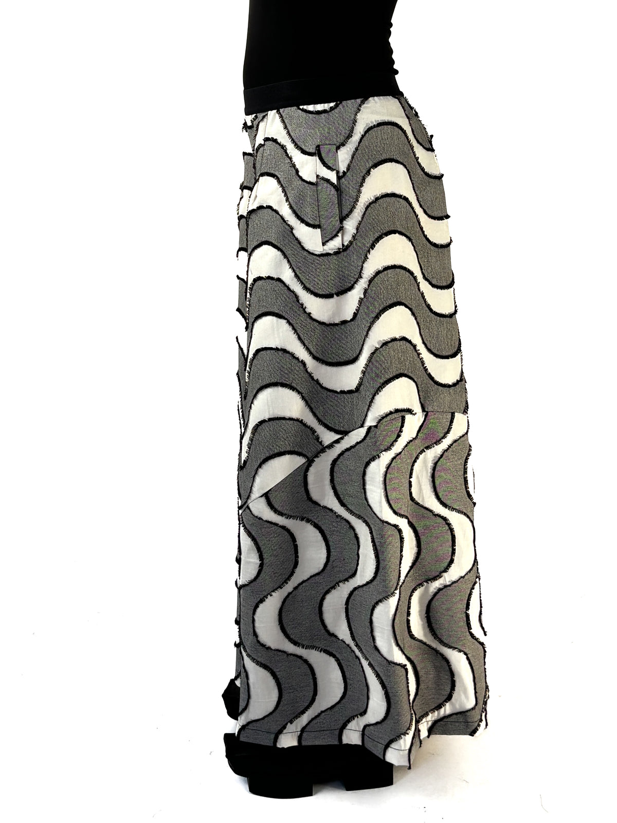 Palazzo Grey Arc Pant