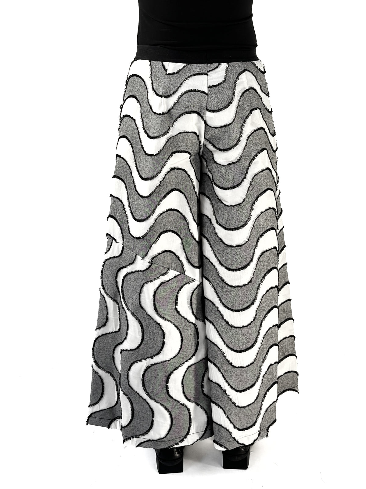 Palazzo Grey Arc Pant