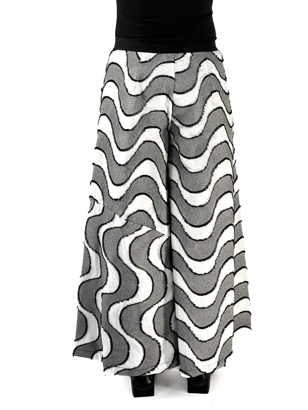 Palazzo Grey Arc Pant