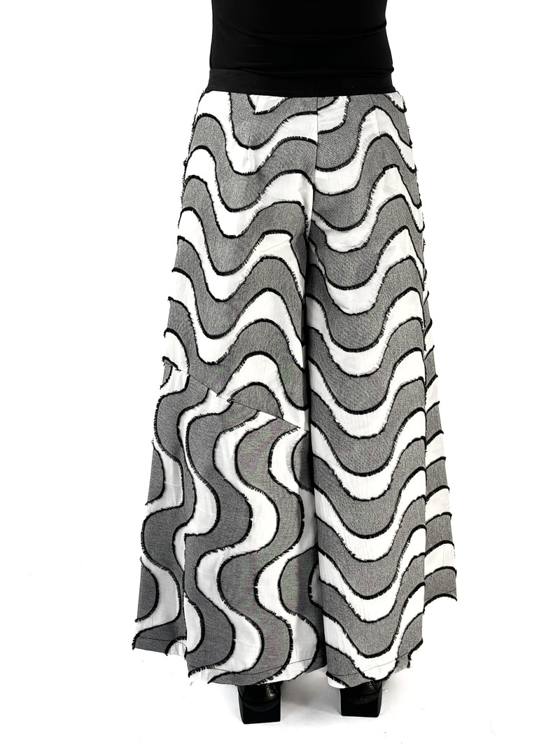 Palazzo Grey Arc Pant
