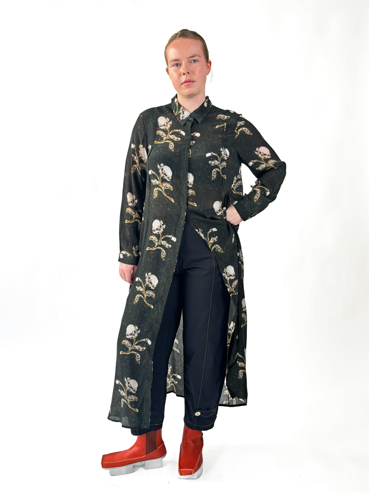 Tzufit Shirt Dress Forest