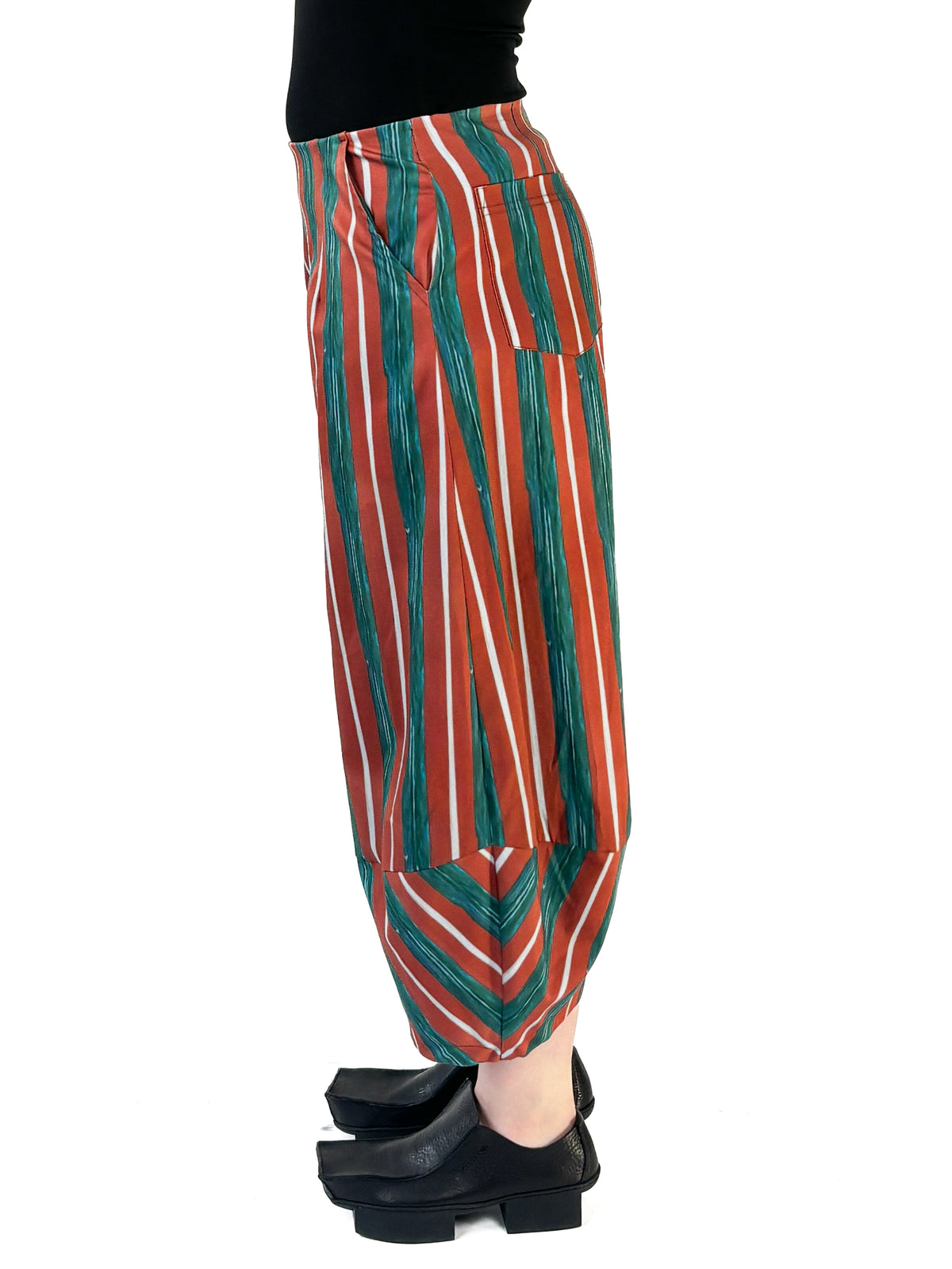 Nova Orange Stripe Pant