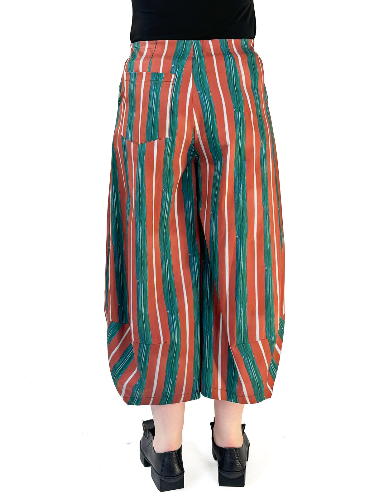 Nova Orange Stripe Pant