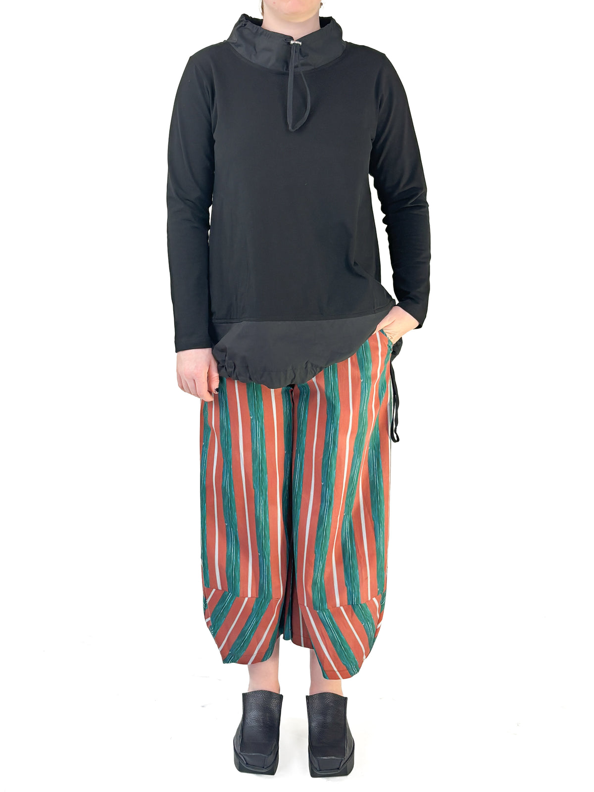 Nova Orange Stripe Pant