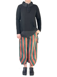 Nova Orange Stripe Pant
