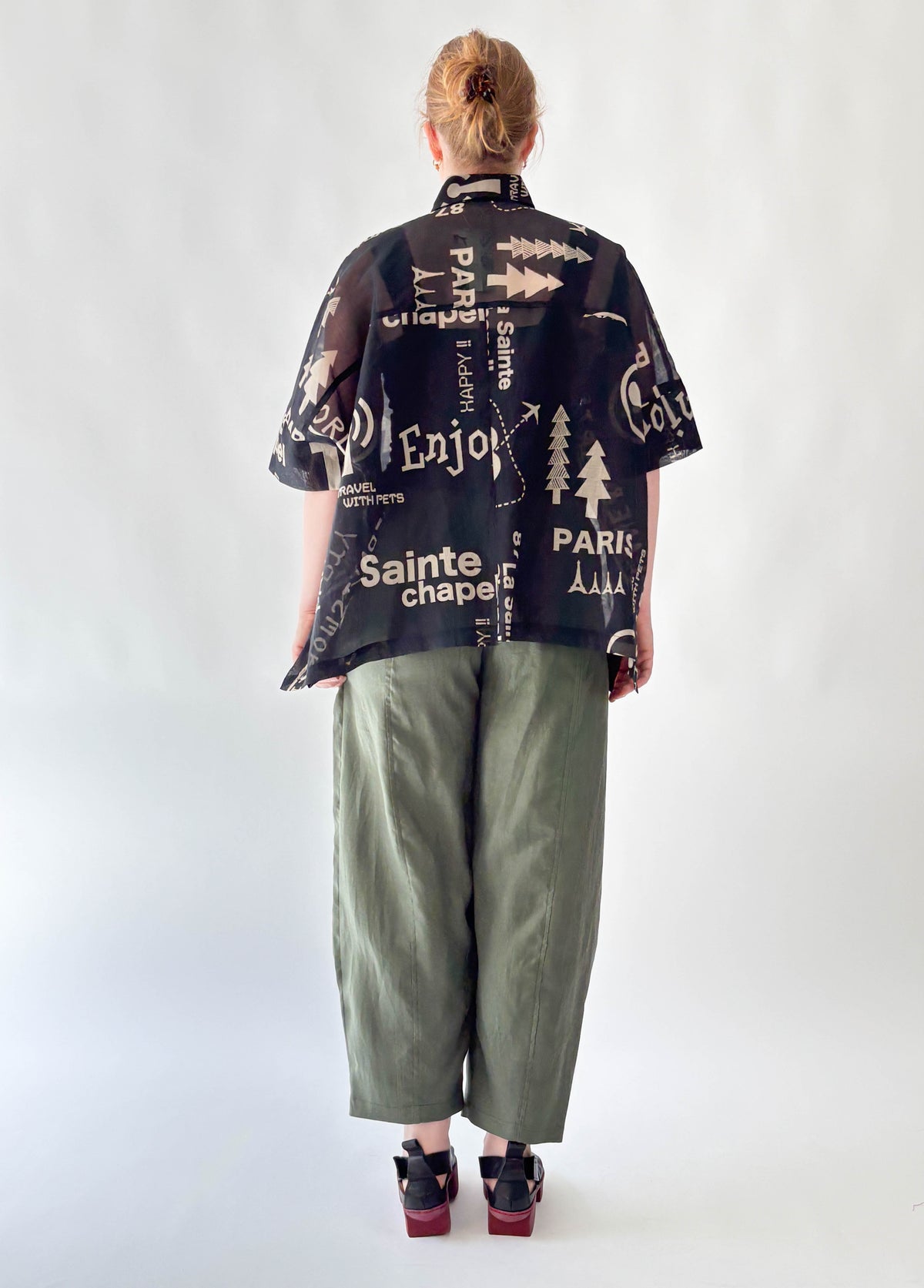 Marlon Graffiti Black Shirt