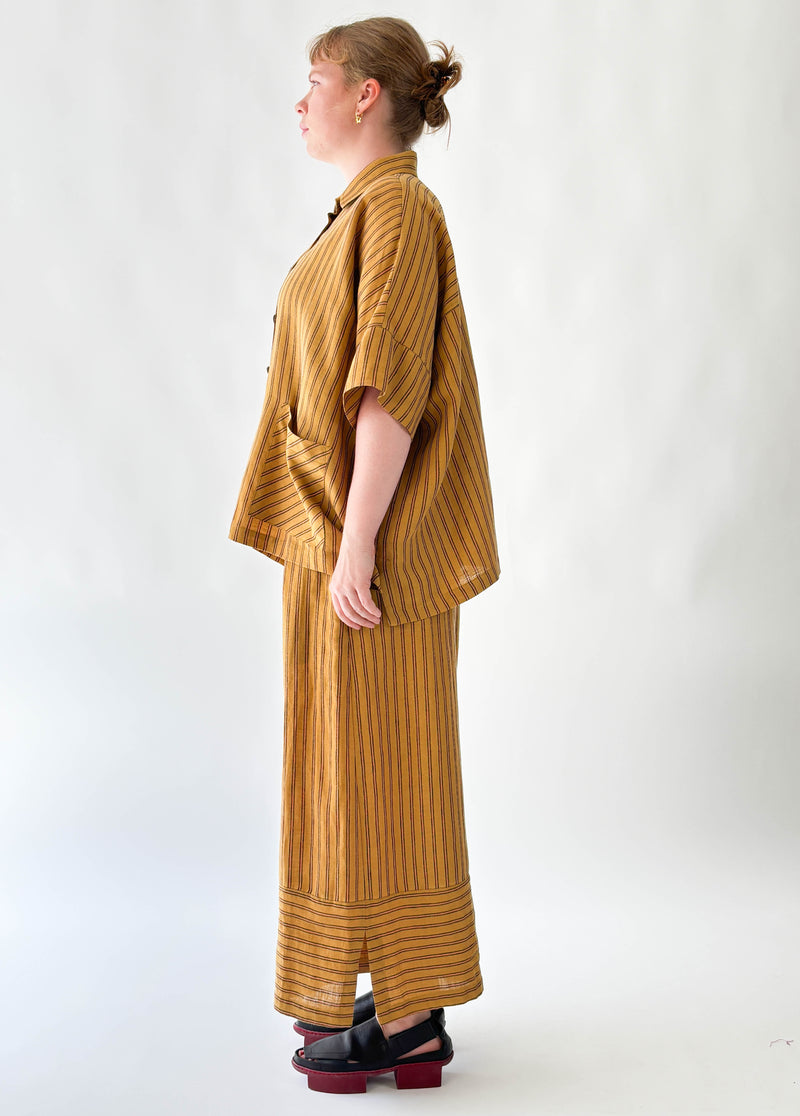 Marlon Amber Stripe Shirt