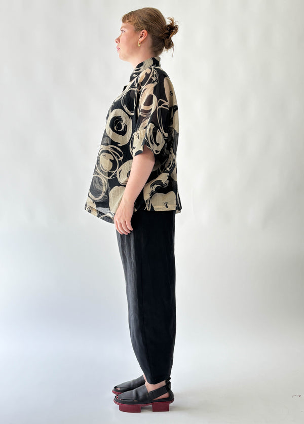 Marlon Swirls on Stone Shirt