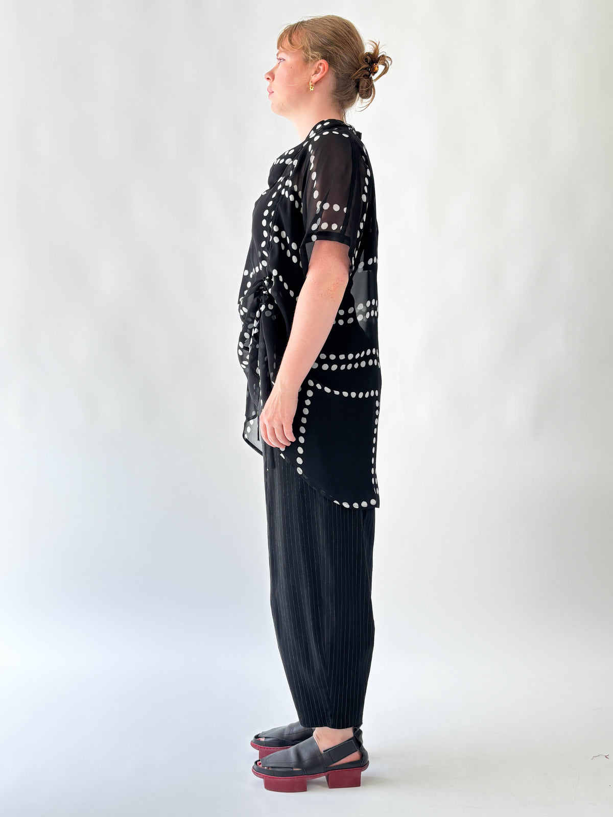 Jamie Spots & Stones Top