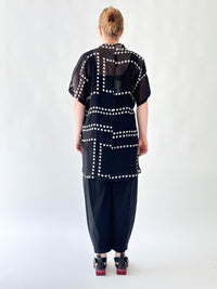 Jamie Spots & Stones Top