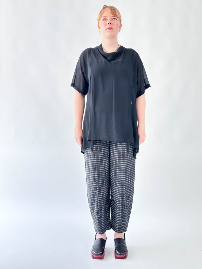 Jamie Washed Black Top