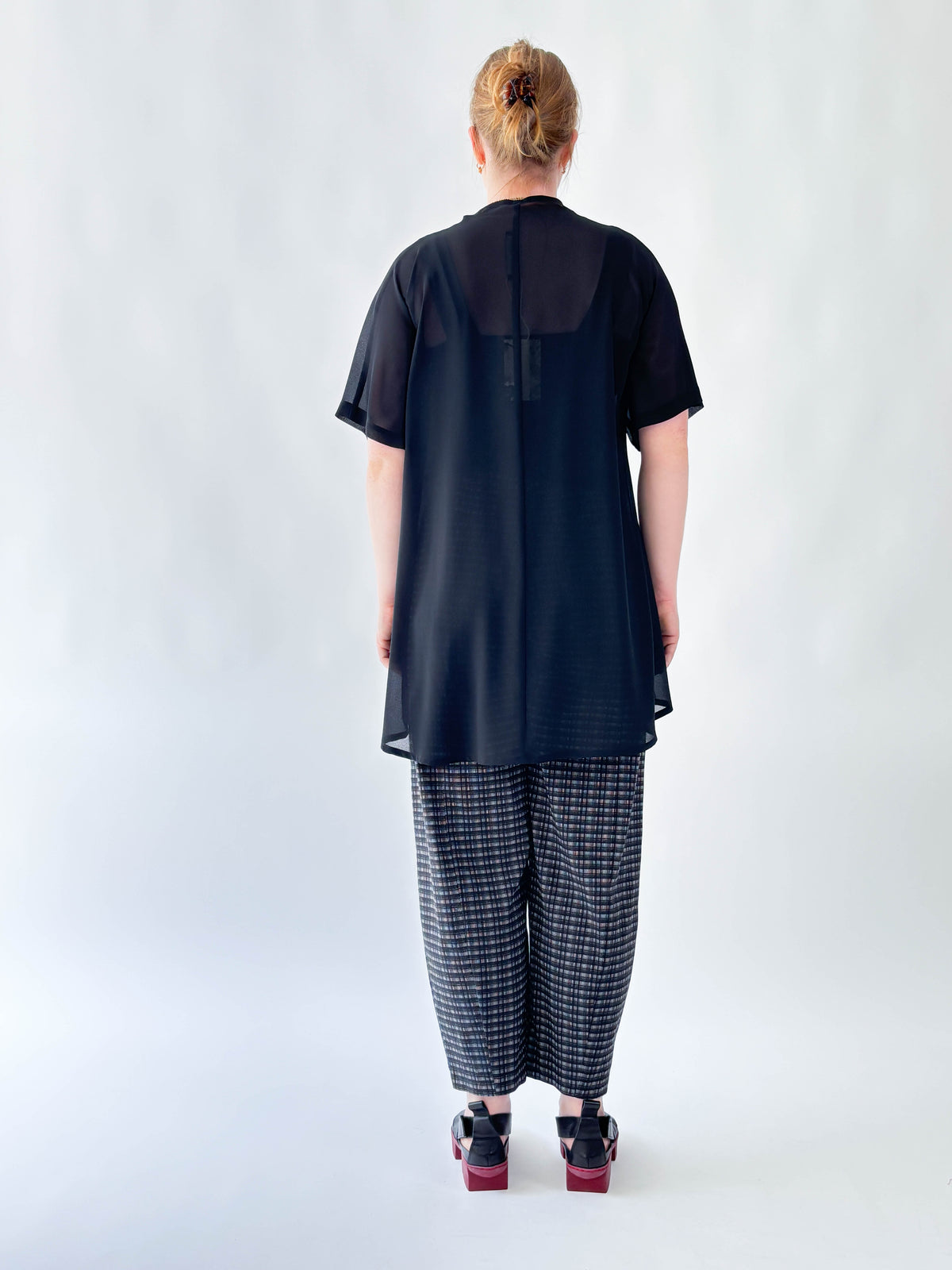 Jamie Washed Black Top