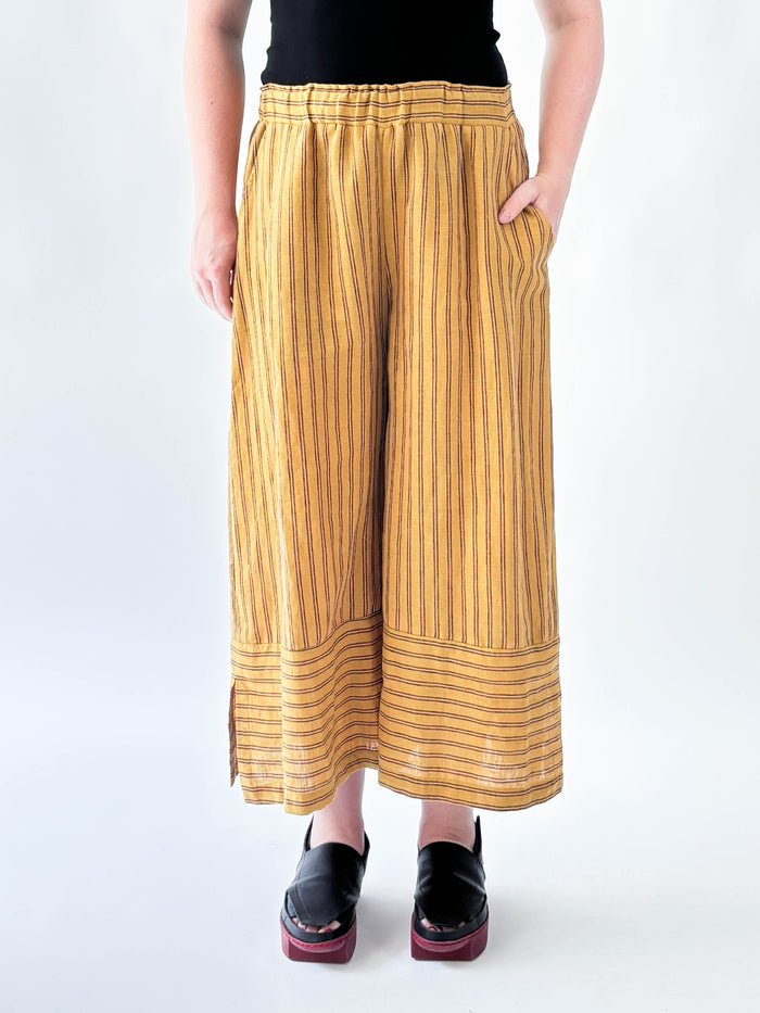 Sigma Amber Stripe Linen Pant