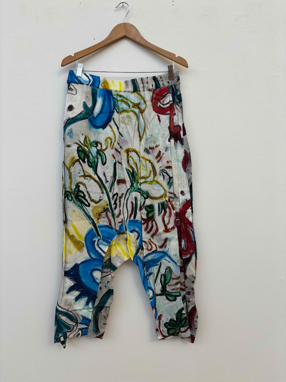 Trouser Bouquet Print