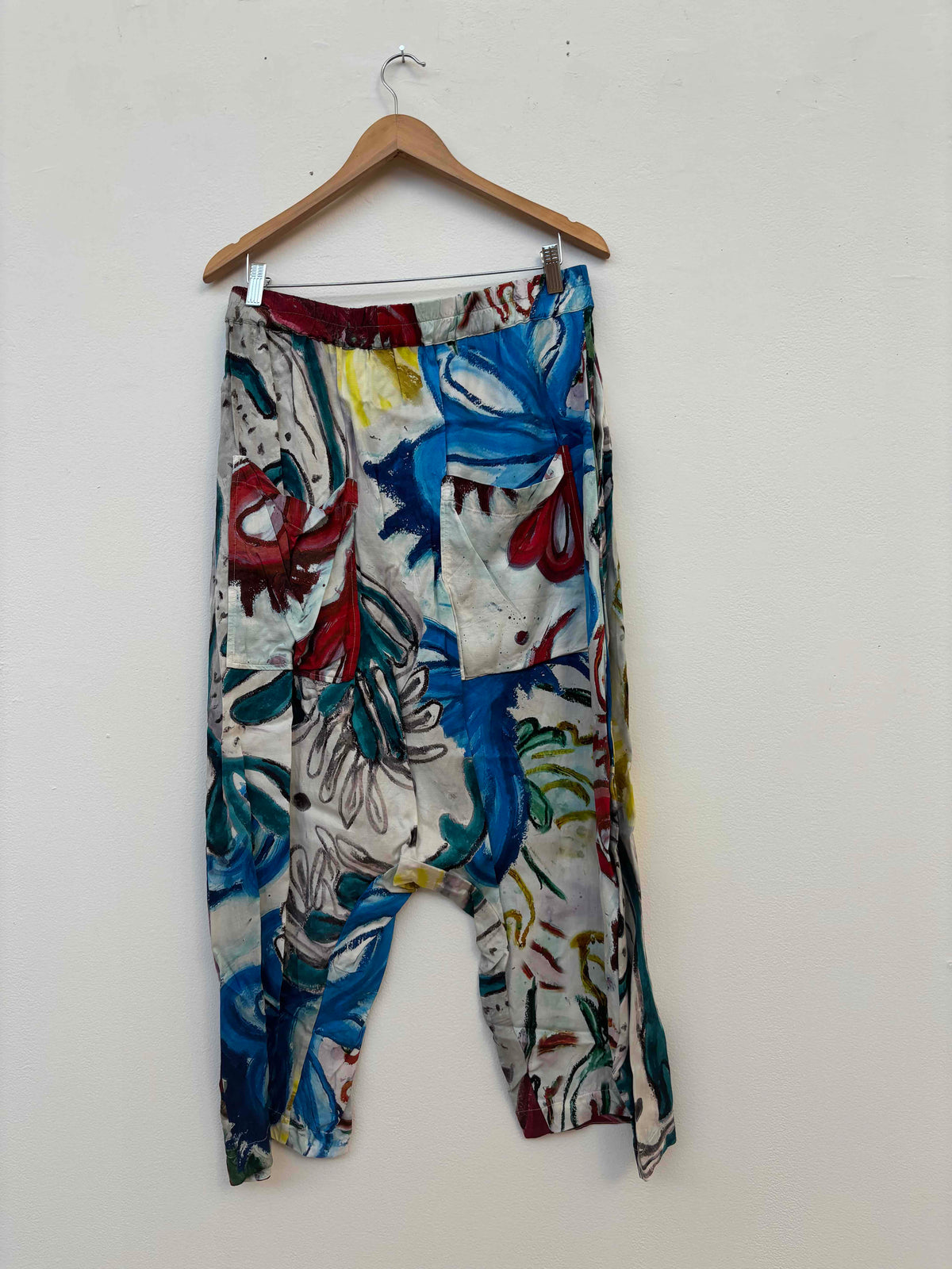 Trouser Bouquet Print