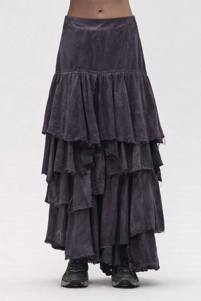 4130 Alguno Shadow Grape Skirt