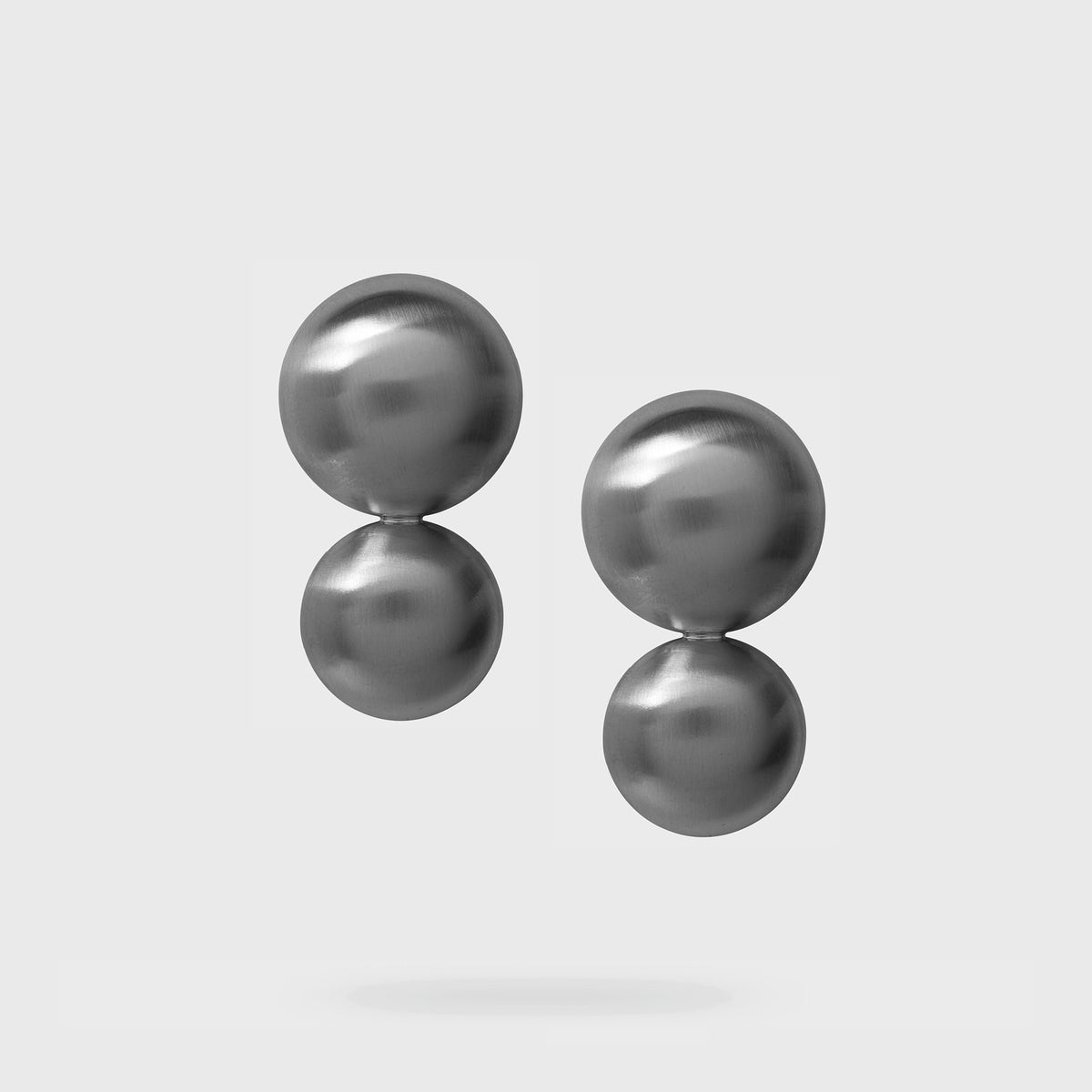 Double Disc Acid Earrings