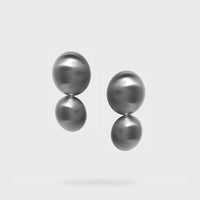 Double Disc Acid Earrings