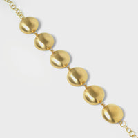 Multi Disc Gold Necklace