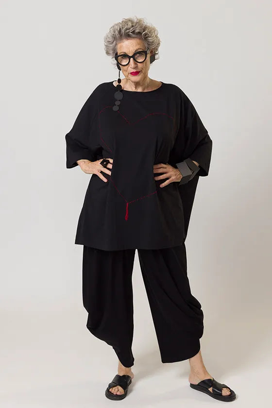 Gown Shirt Black