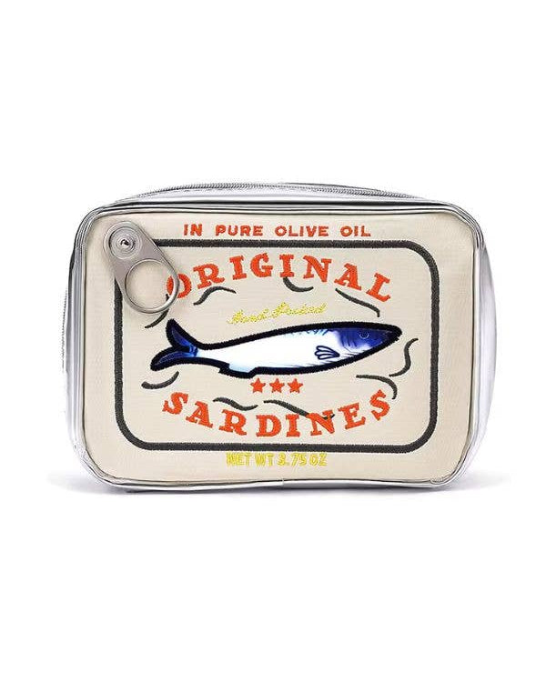 Sardine's Tin Can Gift Cosmetic Bag: Cream