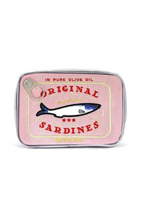 Sardine's Tin Can Gift Cosmetic Bag: Pink