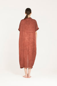 S373  Red Ochre Dress