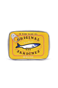 Sardine's Tin Can Gift Cosmetic Bag: Yellow