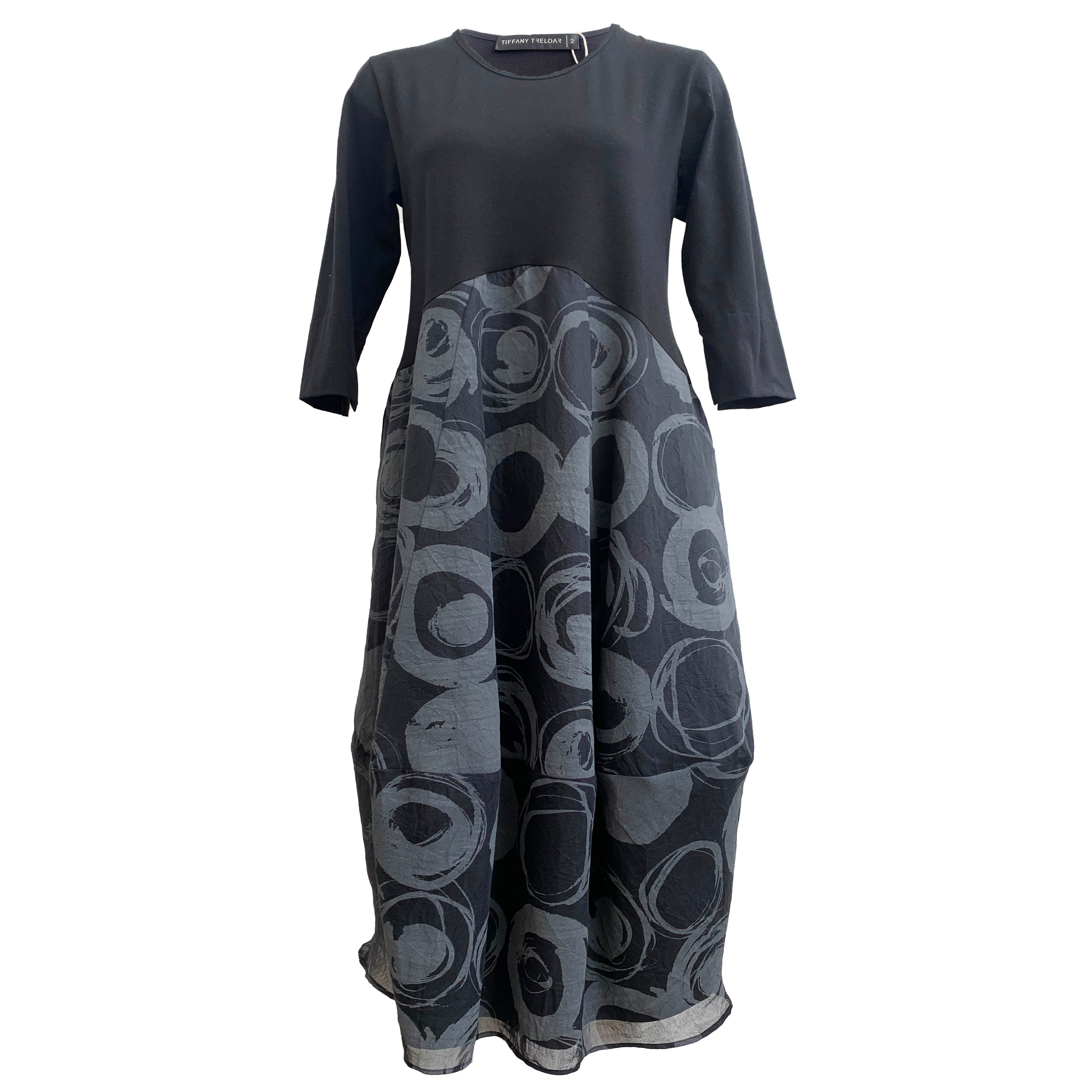 Archer Pewter Circles Dress – Tiffany Treloar