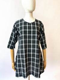 Ariel Black Check Top