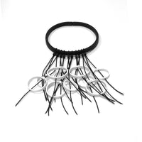 Paola Necklace - Black and White