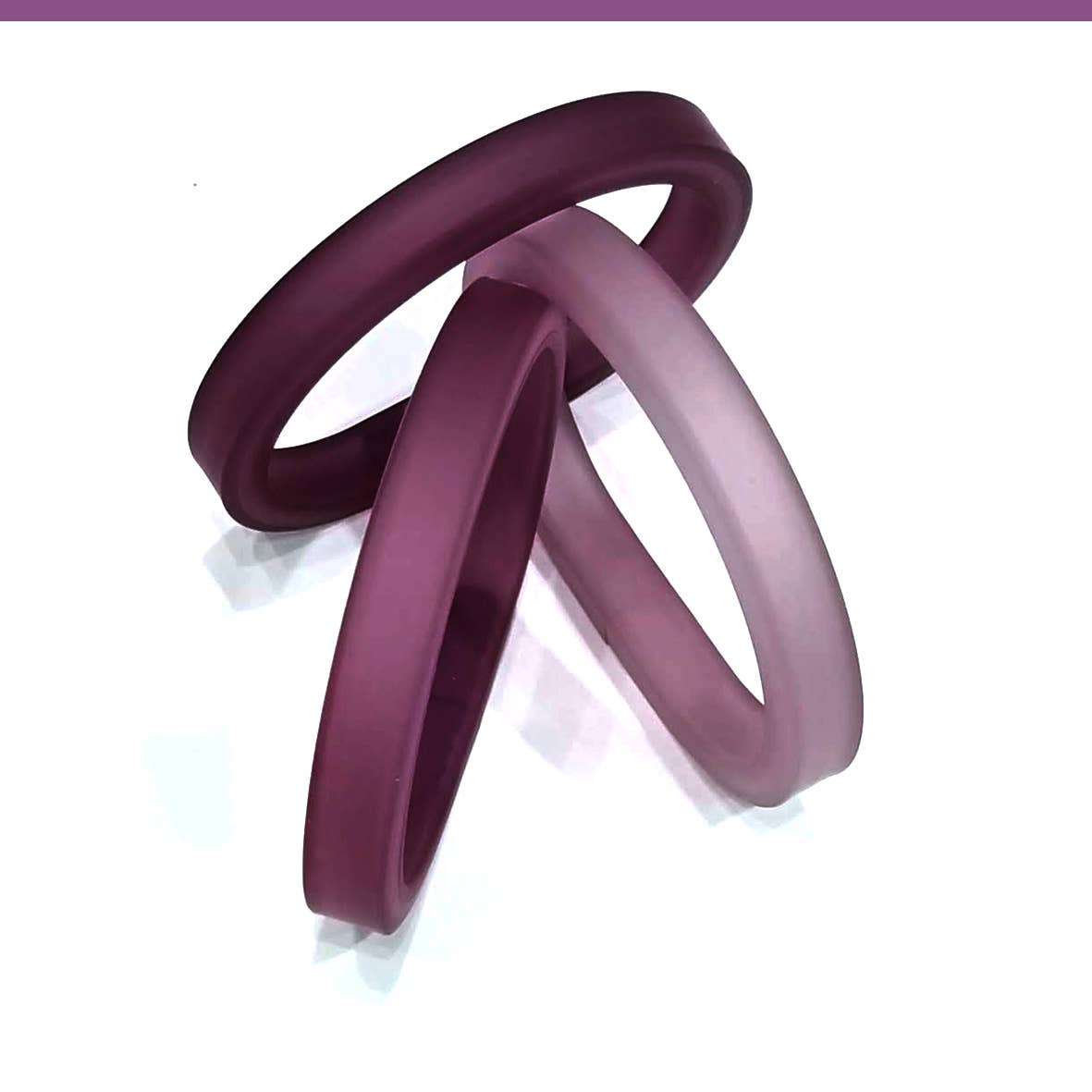 DRIM TRIO bracelets ESSENTIALS line: Amethyst Orchid