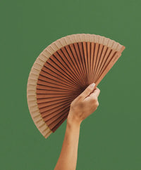 Wood Beige 42cm Fan