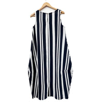 Bop Navy Stripe Dress